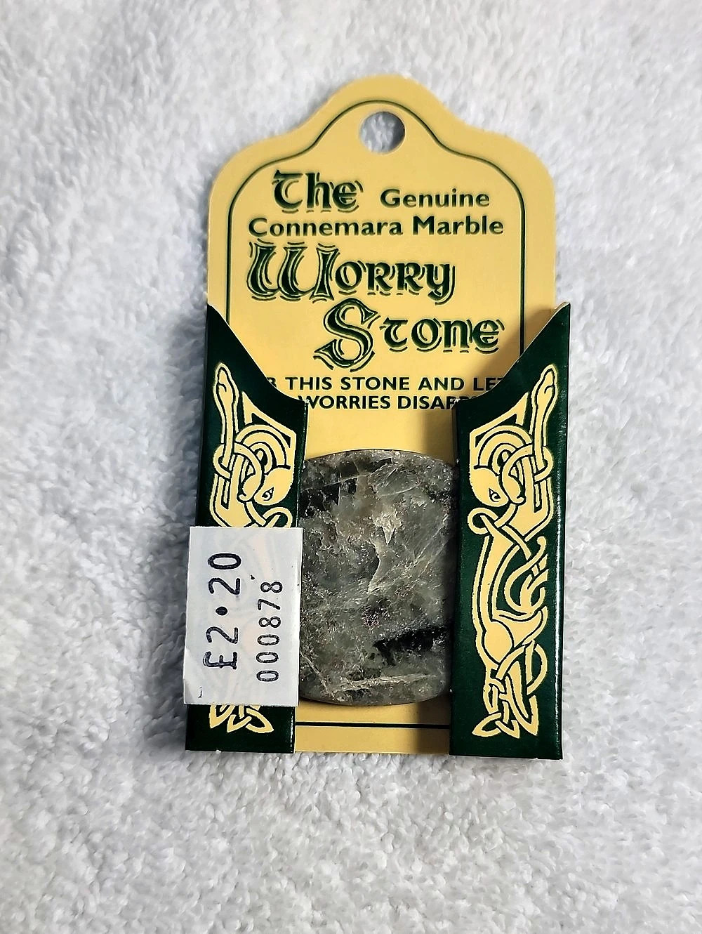 Connemara Marble Worry Stone Genuine NWT